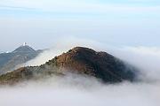 飛鵝山上的雲海景色