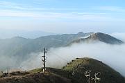 飛鵝山上的雲海景色