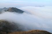 飛鵝山上的雲海景色