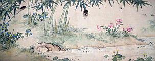 《集卉鳴和圖》