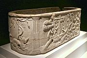 約拿故事石棺 (260 - 300 AD，英國 Ilminster)