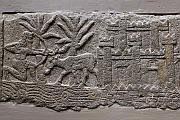 亞述方尖碑上的雕刻 (873 - 859 BC)