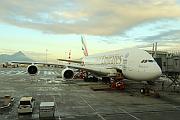 停泊在機場的 A380 客機